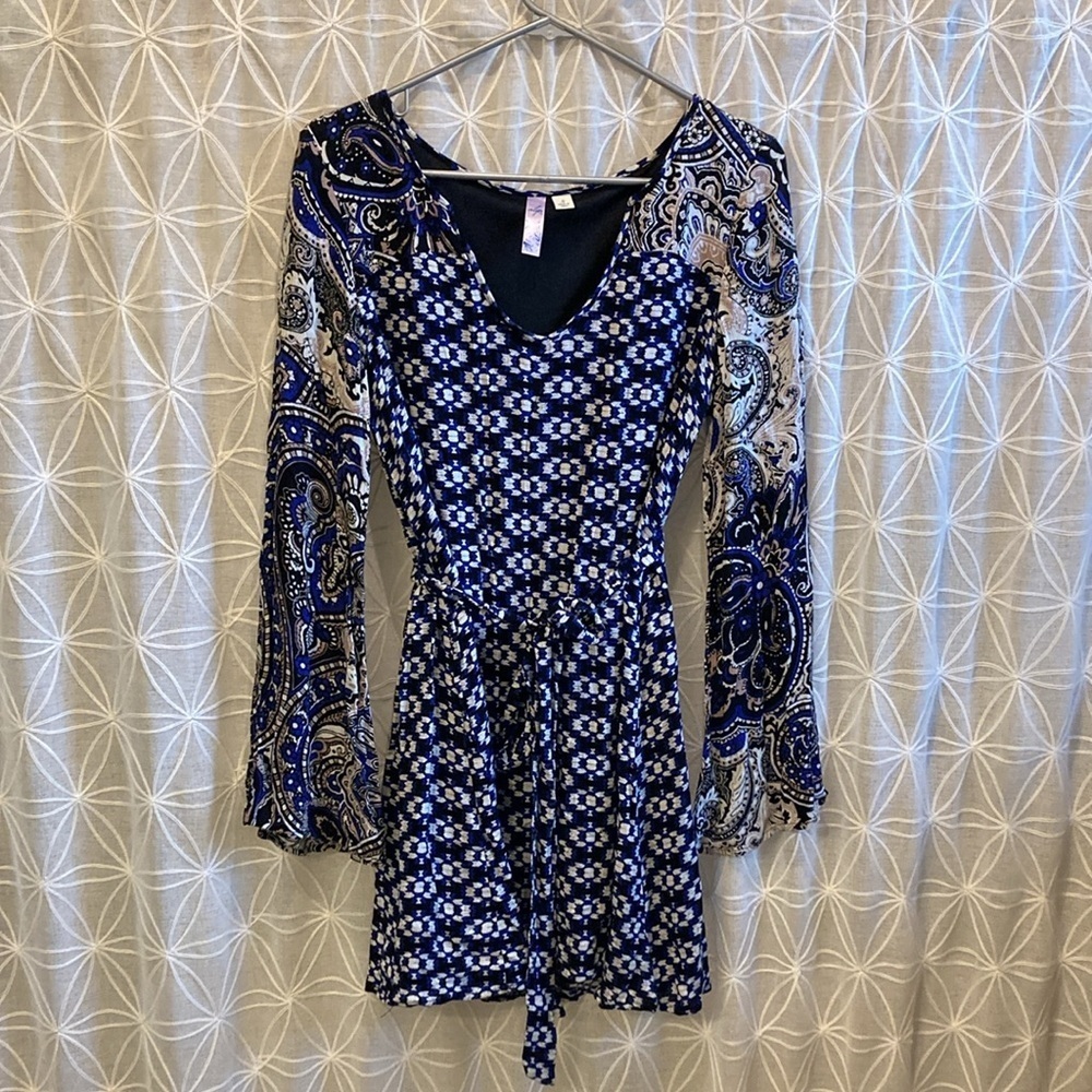 Alya Boho Style Mini Dress